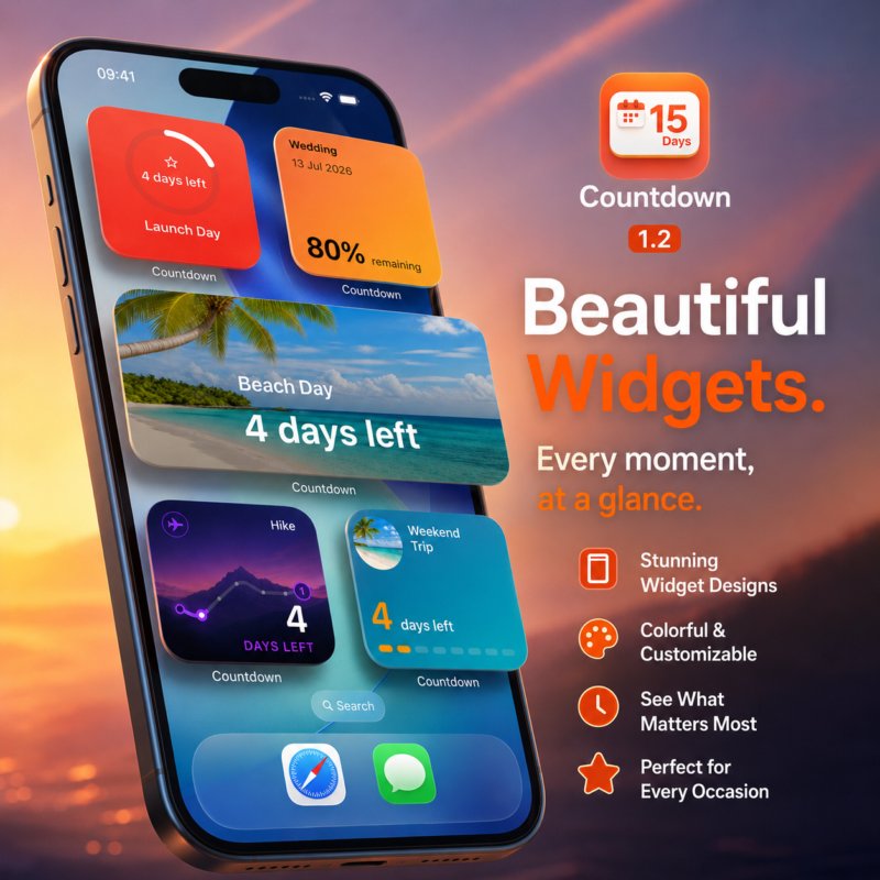 Countdown 1.2 release artwork
